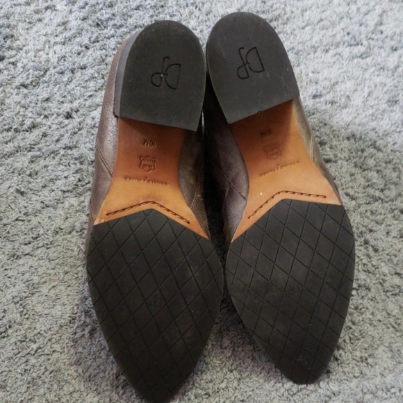 Donald J. Pliner Metallic Taupe Ankle Booties - Picture 4 of 4